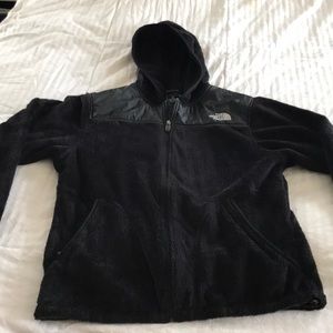 North Face Osito fleece zip up hoodie jacket